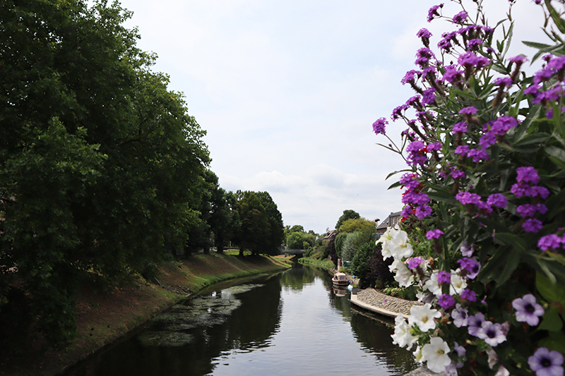 Fluss Rur, Roermond (NL)
