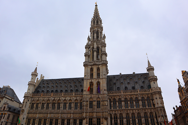 Hotel de Ville de Bruxelles (Rathhaus), Bruessel (B)
