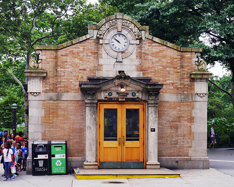 Metrostation "Bowling Green" am Battery Park
