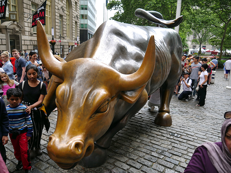 Charging Bull (Wall Street)
