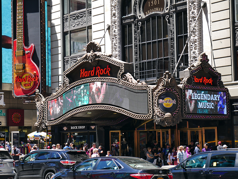 Hard Rock Cafe New York am Times Square
