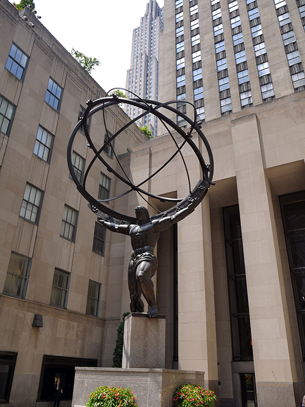 Atlas am Rockefeller Center
