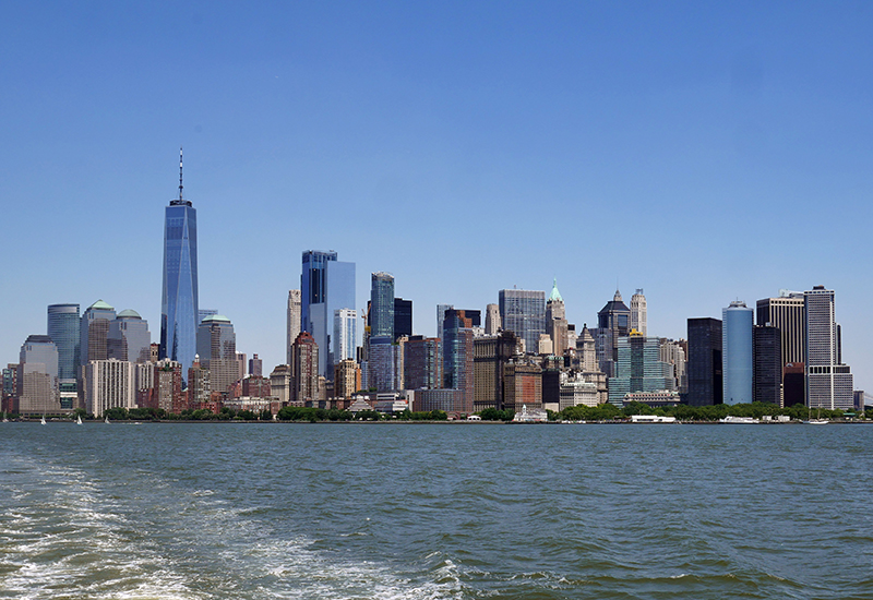 Skyline SÃ¼dspitze Manhattans
