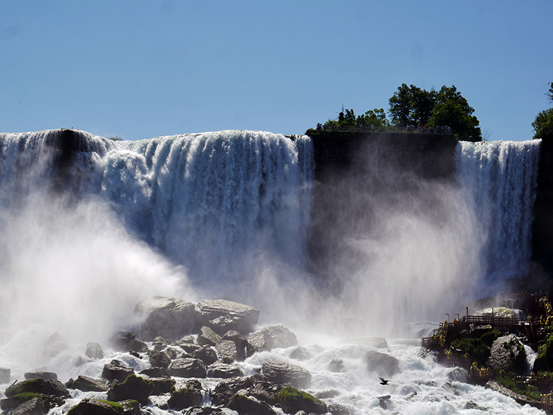 American und Bridal Veil Falls (US)
