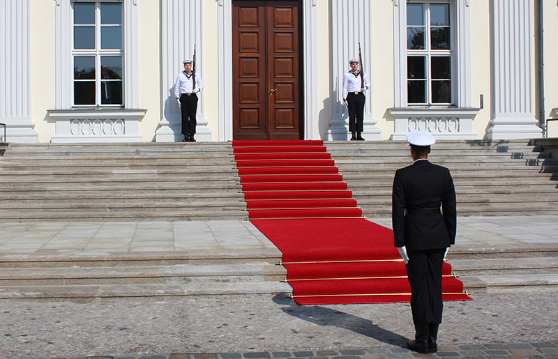 Roter Teppich fÃ¼r Barack Obama
