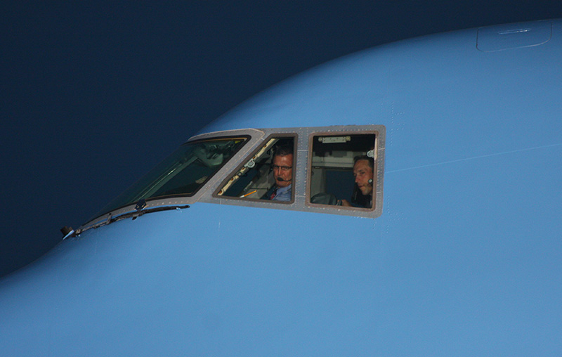 Die Piloten der Airforce One
