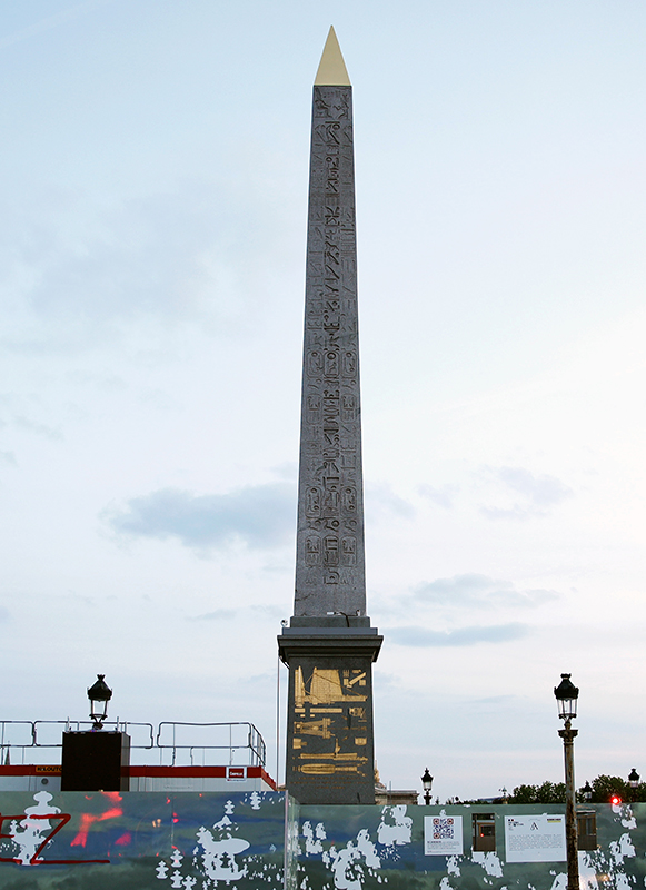 Obelisk de Luxor am Place de la Concorde
