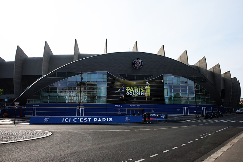 Prinzenparkstadion, Heimat vom FuÃŸballclub Paris Saint Germain
