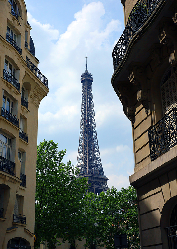Eiffelturm vom Square Rapp

