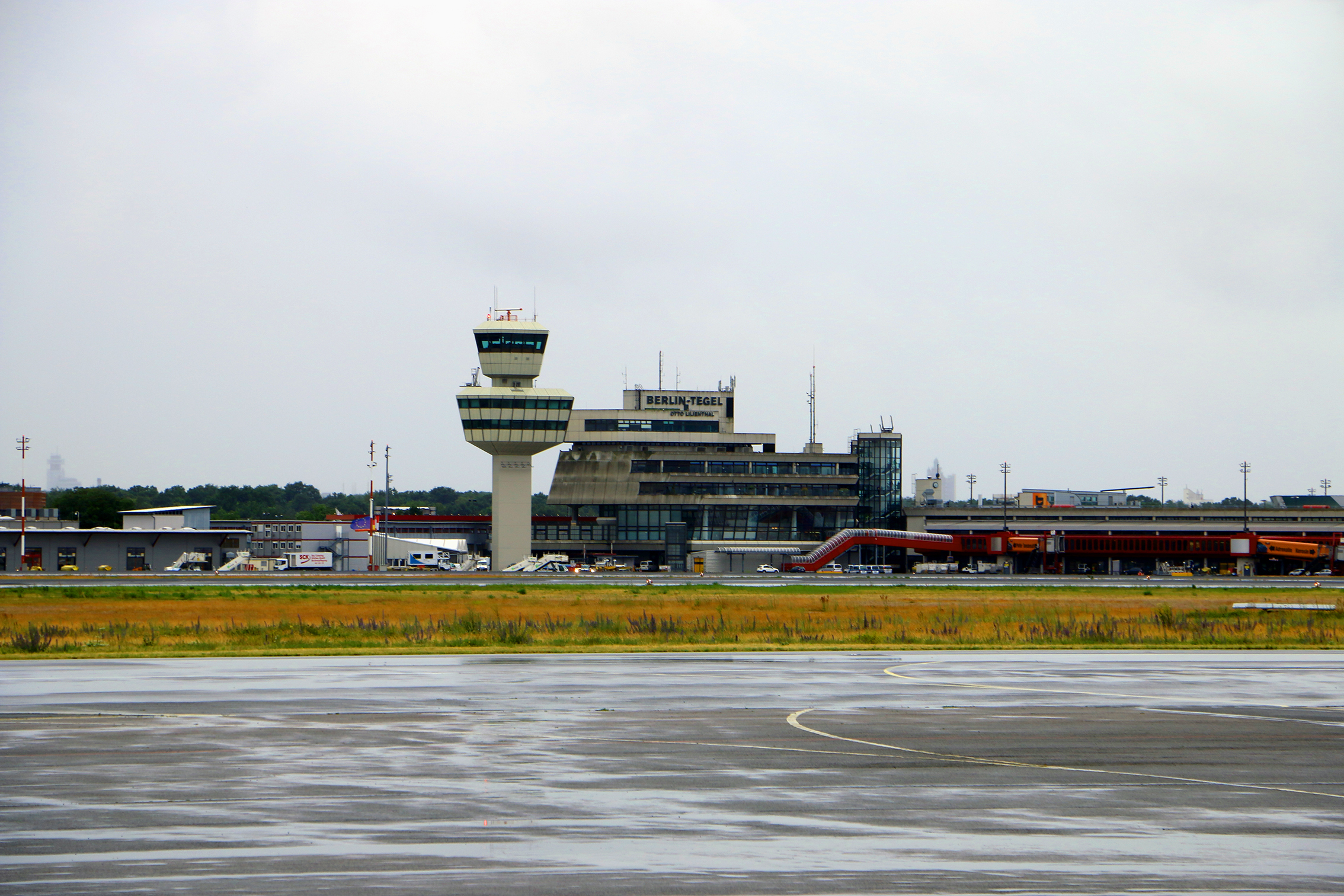 Der Berliner Flughafen Tegel
