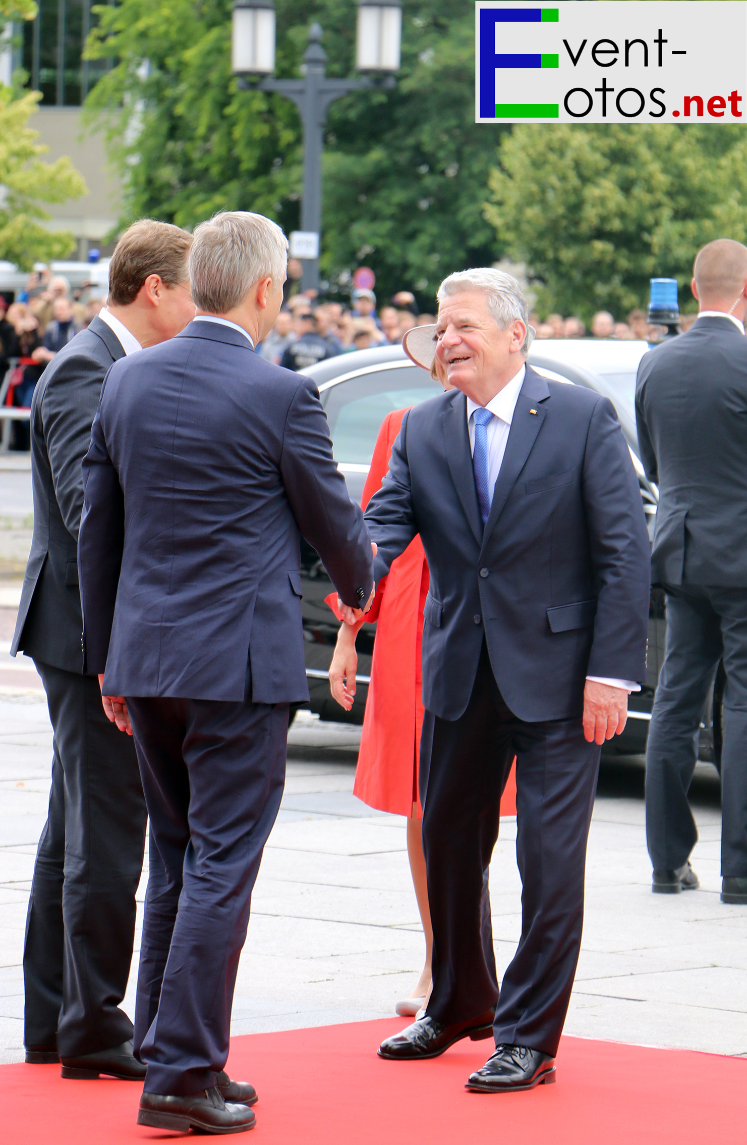 Der BundesprÃ¤sident ist an der TU angekommen
