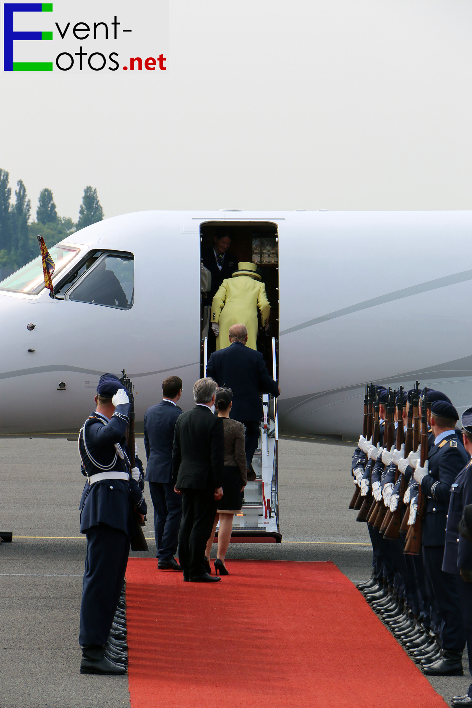 Einstieg zum Abflug nach London (mit kurzem Zwischenstop in Celle)
