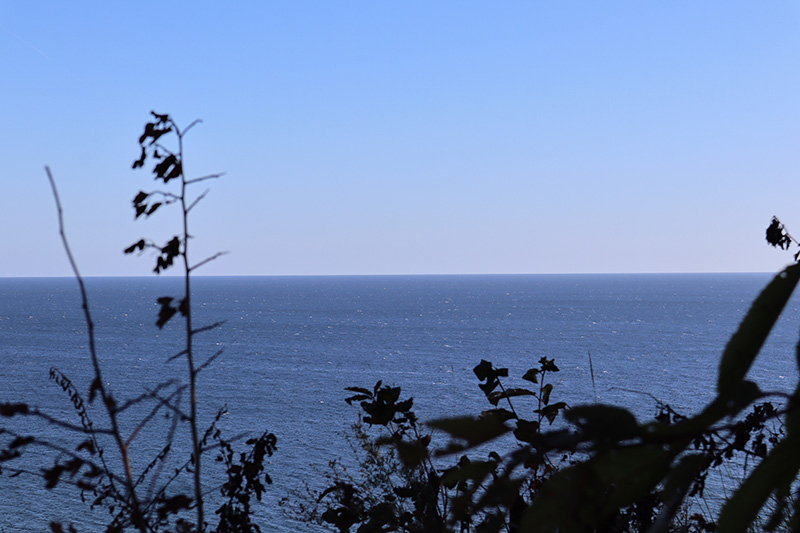 Blick auf die Ostsee von Kap Arkona

