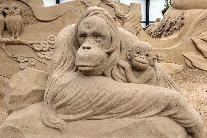 Sandskulpturenausstellung Prora
