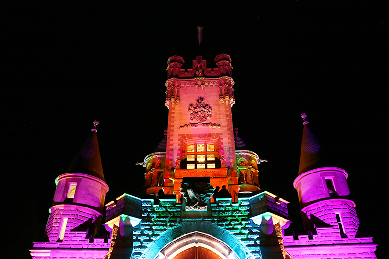 Schlossleuchten Schloss Drachenburg
