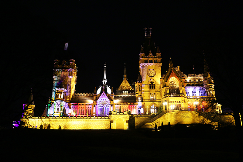 Schlossleuchten Schloss Drachenburg
