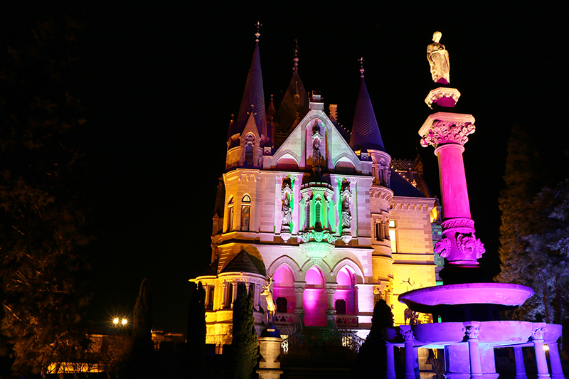 Schlossleuchten Schloss Drachenburg
