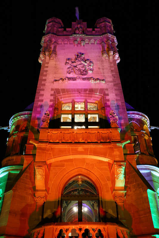 Schlossleuchten Schloss Drachenburg
