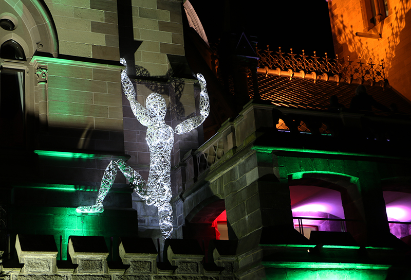 Schlossleuchten Schloss Drachenburg
