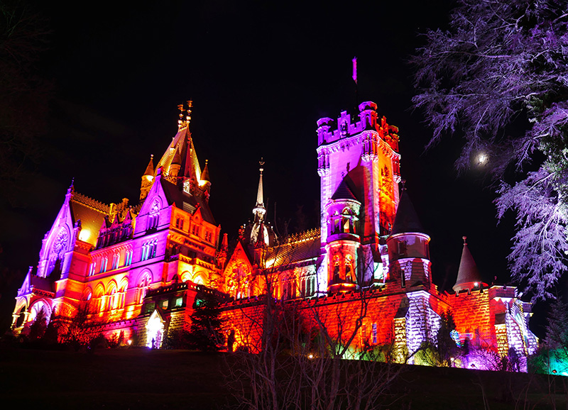 Schlossleuchten, Schloss Drachenburg
