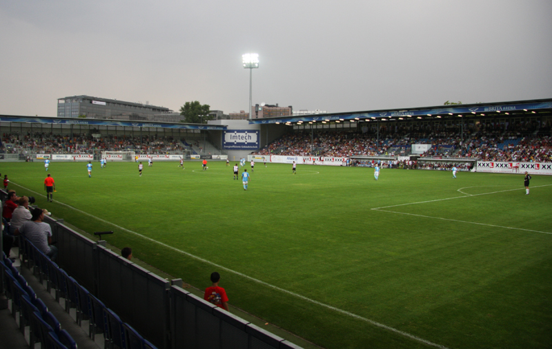 Blick ins Stadion
