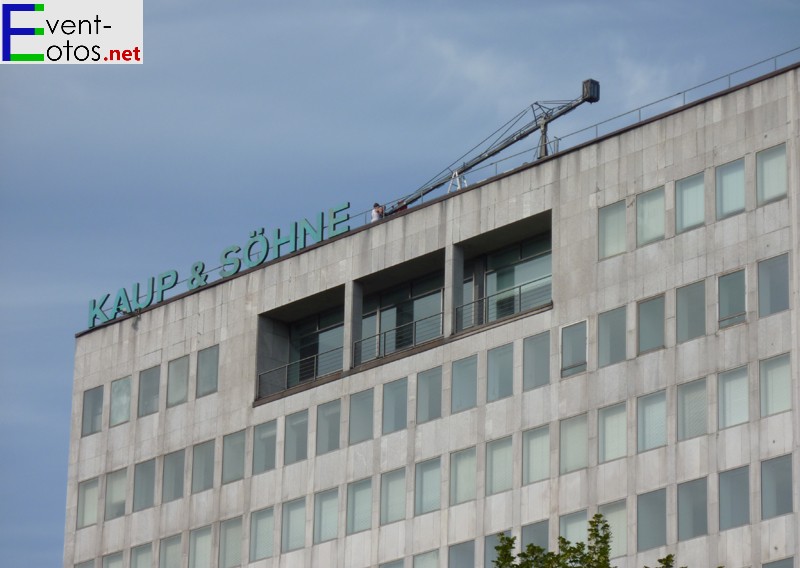 In dem leerstehenden Hochhaus fanden zum Teil die Dreharbeiten statt
