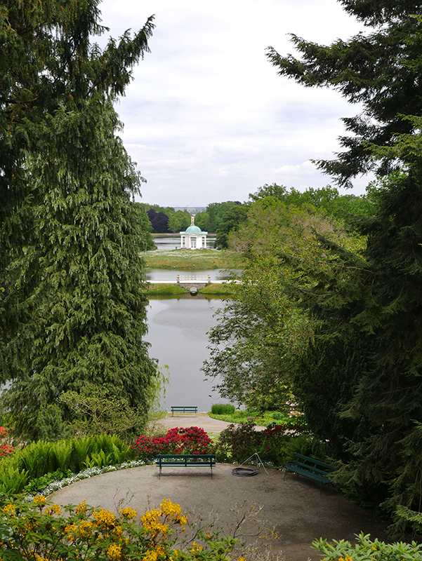 Blick auf den Tempel
