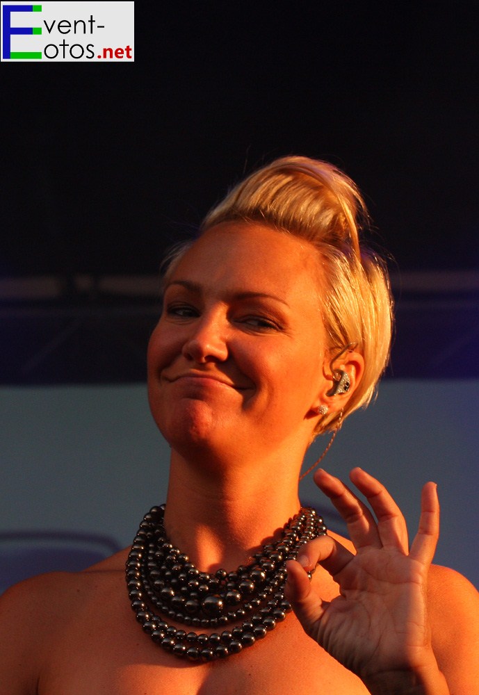 Die belgische ChartstÃ¼rmerin Kate Ryan
