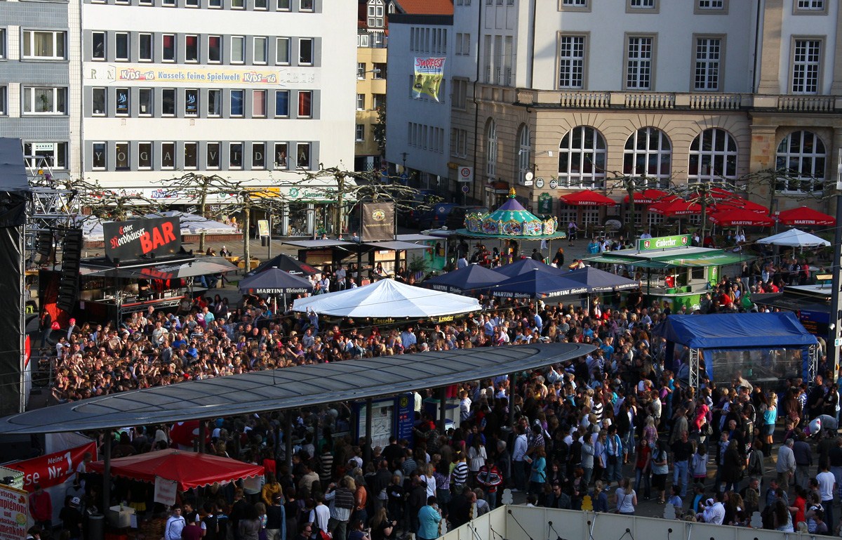 Das Publikum bei den Konzerten
