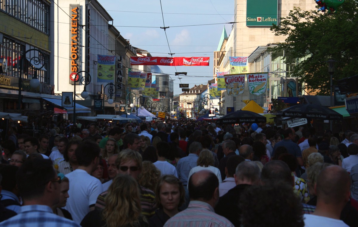 400.000 Besucher feierten an den vier Tagen
