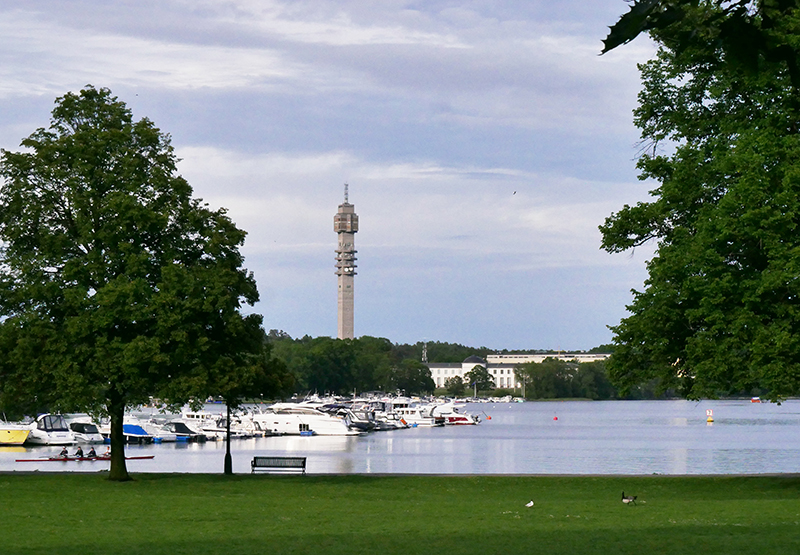 Blick zum KaknÃ¤stornet (Fernsehturm)
