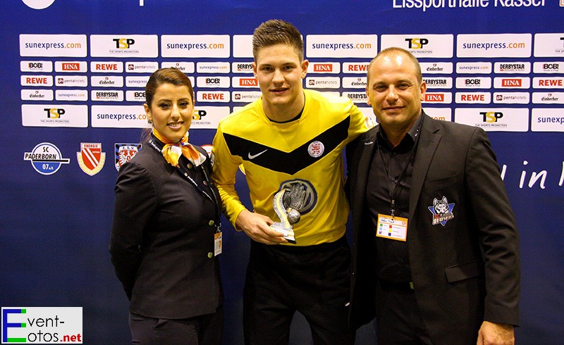 Bester TorhÃ¼ter des Turniers - Tobias SchlÃ¶ffel (KSV Hesse Kassel)
