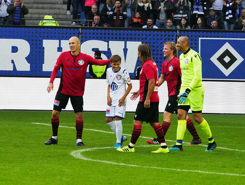 Gratulation auch von Arjen Robben
