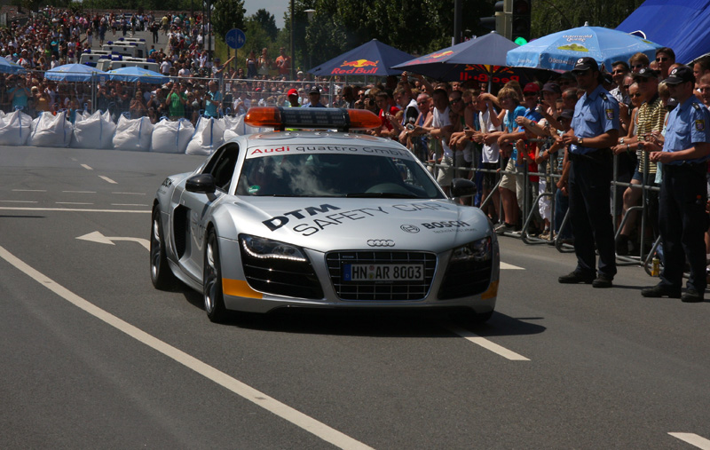 Ein Safety Car durfte natÃ¼rlich nicht fehlen
