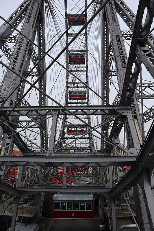 Aus dem Riesenrad im Prater Wien
