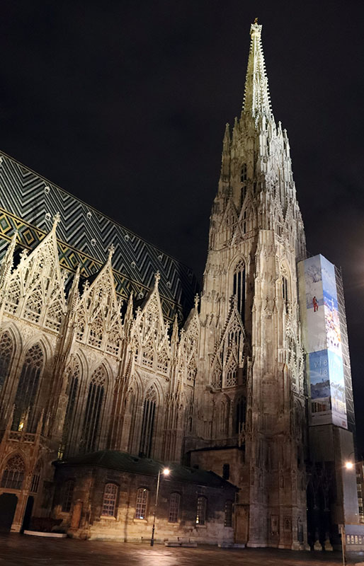 Stephansdom Wien by Night
