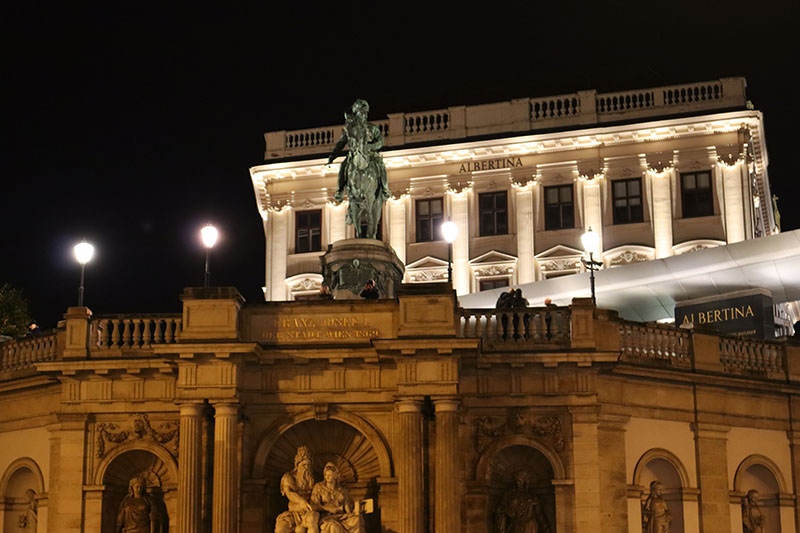 Albertina Museum by Night
