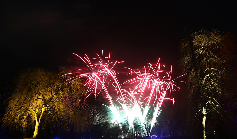 Feuerwerk Winterleuchten Dortmund
