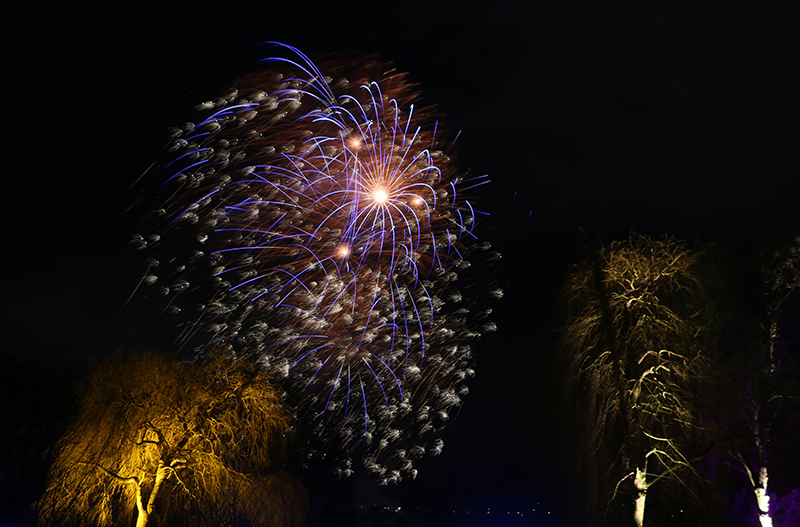 Feuerwerk Winterleuchten Dortmund
