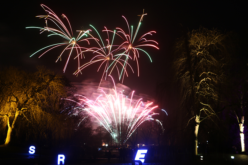 Feuerwerk Winterleuchten Dortmund
