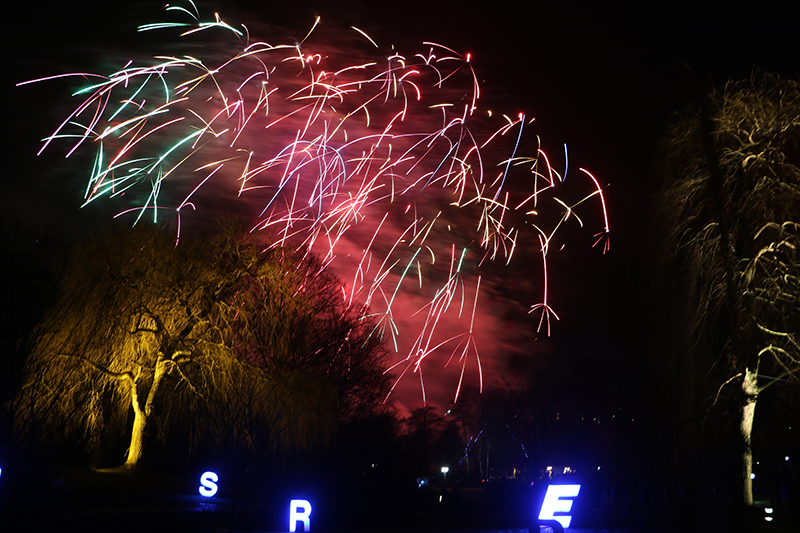 Feuerwerk Winterleuchten Dortmund
