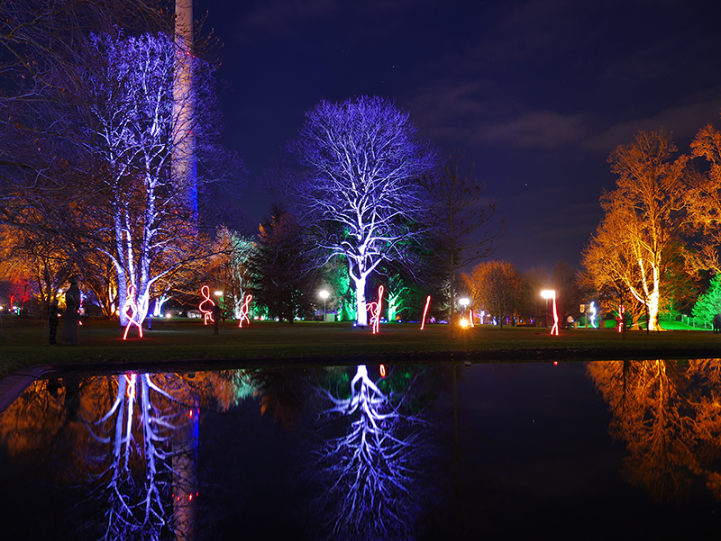 Winterleuchten Westfalenpark Dortmund
