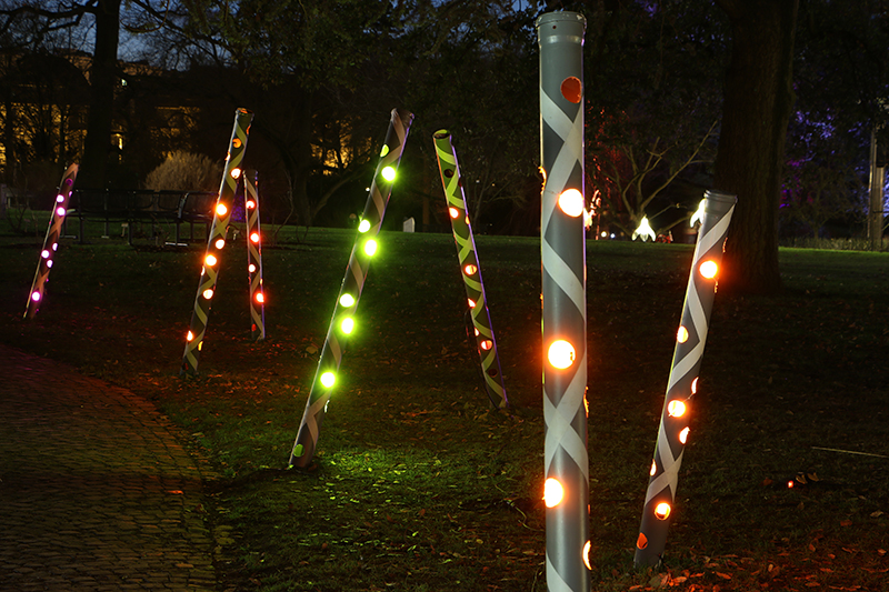 Winterlichter Frankfurt Palmengarten
