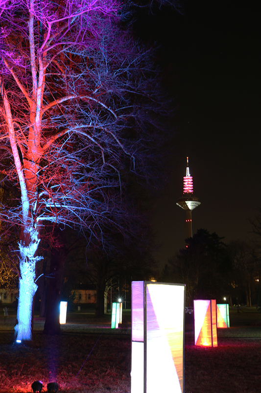 Winterlichter Frankfurt Palmengarten
