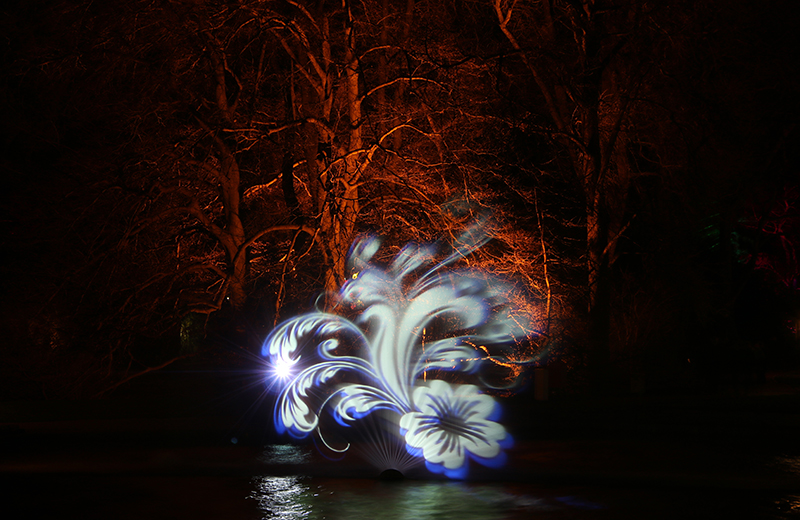 Winterlichter Frankfurt Palmengarten
