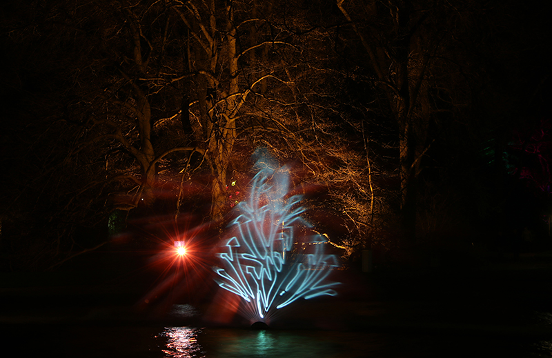 Winterlichter Frankfurt Palmengarten
