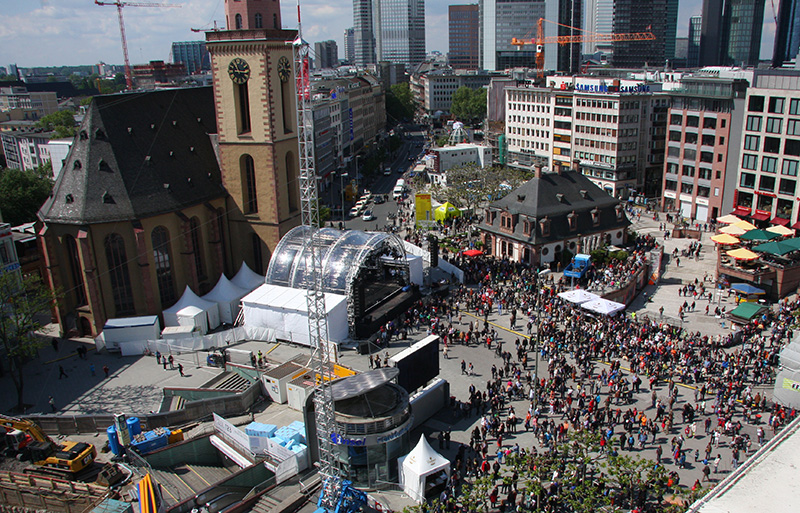 FFH-BÃ¼hne an der Hauptwache
