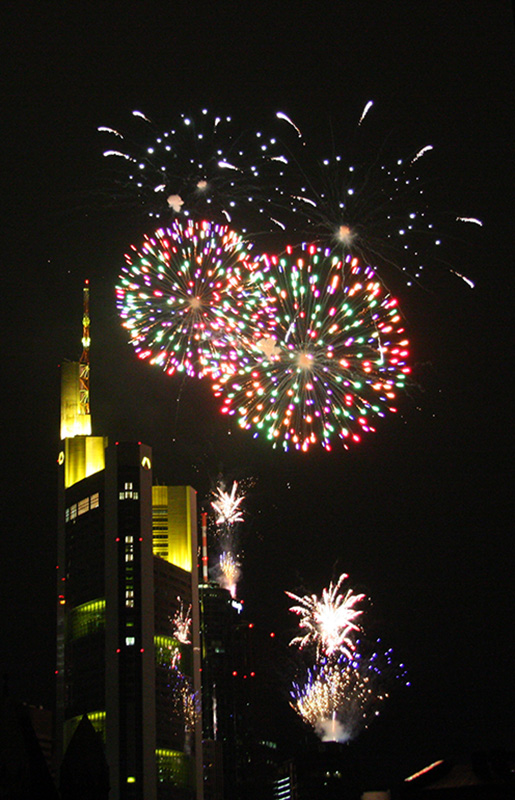 Skylinefeuerwerk
