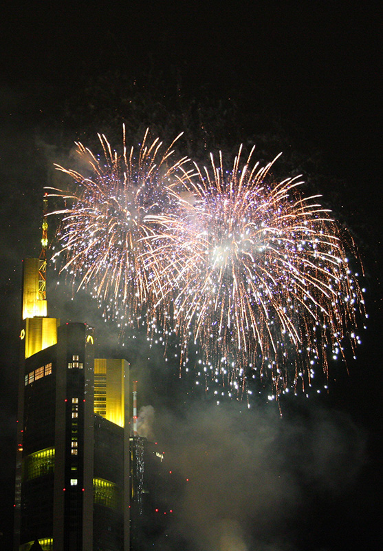 Skylinefeuerwerk
