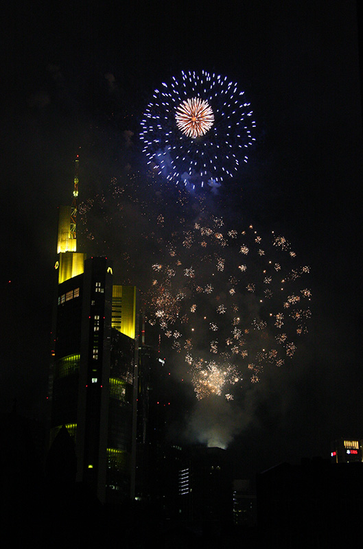 Skylinefeuerwerk
